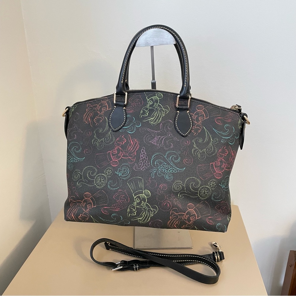 Dooney & Bourke Disney 2014 Epcot Food & Wine Festival Satchel Purse Bag